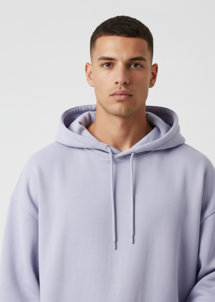 MODRIP's Lavender Oversized Unisex Hoodie